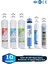 Inline Kapalı Kasa Su Arıtma Cihazı Uyumlu 10 Aşama 80 Gpd Süper Membranlı Alkalinli Bakım Seti 1