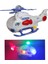 Berattoys 20 cm Pilli Helikopter Oyuncak Polis Helikopteri Sesli Işıklı Pilli Oyuncak 2