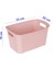 4 Adet Organizer Sepet Damla Desenli 2