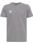 Erkek Gri Oversize Pamuk Bisiklet Yaka T-Shirt Umbro Simple Tee FF-0150 1