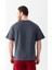 Essential Oversize Tişört Füme 6