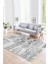 Dijital Baskı Kaymaz Taban Yıkanabilir Patchwork Yolluk Mutfak Salon Halısı, N-Patchwork-02-Gri, 4