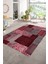 Dijital Baskı Kaymaz Taban Yıkanabilir Patchwork Yolluk Mutfak Salon Halısı, N-Patchwork-15-Kırmızı, 1