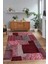 Dijital Baskı Kaymaz Taban Yıkanabilir Patchwork Yolluk Mutfak Salon Halısı, N-Patchwork-15-Kırmızı, 3