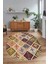 Dijital Kaymaz Yıkanabilir Patchwork Oval Yolluk Mutfak Salon Halısı, N-O-Patchwork-08-Renkli, 3