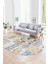 Dijital Kaymaz Yıkanabilir Patchwork Oval Yolluk Mutfak Salon Halısı, N-O-Patchwork-02-Renkli, 4