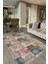 Dijital Baskı Kaymaz Taban Yıkanabilir Patchwork Yolluk Mutfak Salon Halısı, N-Patchwork-18-Renkli, 2