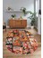 Dijital Kaymaz Yıkanabilir Patchwork Oval Yolluk Mutfak Salon Halısı, N-O-Patchwork-12-Renkli, 3