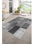 Dijital Baskı Kaymaz Taban Yıkanabilir Patchwork Yolluk Mutfak Salon Halısı, N-Patchwork-01-Gri, 1