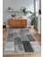 Dijital Baskı Kaymaz Taban Yıkanabilir Patchwork Yolluk Mutfak Salon Halısı, N-Patchwork-01-Gri, 3