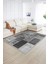 Dijital Baskı Kaymaz Taban Yıkanabilir Patchwork Yolluk Mutfak Salon Halısı, N-Patchwork-01-Gri, 5