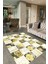 Dijital Baskı Kaymaz Taban Yıkanabilir Patchwork Yolluk Mutfak Salon Halısı, N-Patchwork-19-Sarı, 2