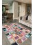 Dijital Baskı Kaymaz Taban Yıkanabilir Patchwork Yolluk Mutfak Salon Halısı, N-Patchwork-14-Renkli, 2