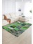 Dijital Baskı Kaymaz Taban Yıkanabilir Patchwork Yolluk Mutfak Salon Halısı, N-Patchwork-10-Yeşil, 5