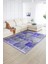 Dijital Baskı Kaymaz Taban Yıkanabilir Patchwork Yolluk Mutfak Salon Halısı, N-Patchwork-17-Mavi, 5