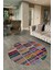 Dijital Kaymaz Yıkanabilir Patchwork Yuvarlak Balkon Mutfak Salon Halısı, N-Y-Patchwork-09-Renkli, 2