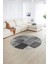 Dijital Kaymaz Yıkanabilir Patchwork Yuvarlak Balkon Mutfak Salon Halısı, N-Y-Patchwork-01-Gri, 5