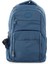 NP289 Unisex Su Geçirmez Kumaş Günlük Okul Seyahat Mavi Sırt Çantası 2