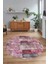 Dijital Kaymaz Yıkanabilir Patchwork Yuvarlak Balkon Mutfak Salon Halısı, N-Y-Patchwork-18-Pembe, 3