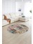 Dijital Kaymaz Yıkanabilir Patchwork Yuvarlak Balkon Mutfak Salon Halısı, N-Y-Patchwork-18-Renkli, 5