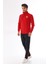 Tff Armalı ve Yazılı Erkek Kırmızı Antrenman Eşofman Takımı K0115 2xl 1