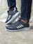 Günlük Erkek Sneaker Fileli Bağcıklı Rahat Esnek Dikiş Detaylı Yürüyüş Spor Ayakkabı 1453 1