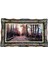 Sonbaharın Yolculuğu Adlı Iran Tebriz Halı Tablo 126X76CM - Duvar Halı Kilim Tablo 1