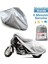 Vespa Gts 300 I.e. Abs Arka Çanta Uyumlu Motor Branda Örtü Ekonomik Koruma Gri 2