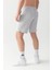 Essential Regular Fit Şort Gri 4