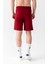 Essential Regular Fit Şort Bordo 4