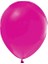 Fuşya 10 Adet lateks Helyum Uyumlu Balon+Fuşya Balon Doğum Günü Parti Süsleme Helyum Uyumlu 1