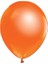 Turuncu 10 Adet metalik Helyum Uyumlu Turuncu Balon+Turuncu Parlak Balon Doğum Günü Parti Süsleme Helyum Uyumlu 1