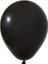 Siyah 10 Adet Helyum Uyumlu Balon+Siyah Balon Doğum Günü Parti Süsleme Helyum Uyumlu 1