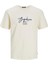 Jack & Jones Joraruba Brandıng Tee Ss Crew Neck 12255452 Krem 2