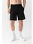 Essential Regular Fit Şort Siyah 2