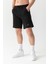 Essential Regular Fit Şort Siyah 4