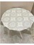 Pvc Silinebilir Muşamba Yuvarlak Masa Örtüsü Çap 140CM 1