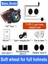 Y8002X Ip67 Su Geçirmez 2kişi 800METRE Blueooth Interkom Motosiklet Kask Kulaklık 4