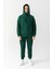 Essential Oversize Kapüşonlu Sweatshirt Nefti Yeşili 1