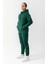 Essential Oversize Kapüşonlu Sweatshirt Nefti Yeşili 2