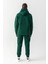 Essential Oversize Kapüşonlu Sweatshirt Nefti Yeşili 4