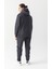 Essential Oversize Kapüşonlu Sweatshirt Füme 4