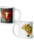 Brezilya Kupa Bardak 2 Adet Seyahat Hatıra Brazil Mug 1