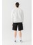 Peak Oversize Nakışlı Sweatshirt Beyaz 3