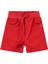 Erkek Bebek Şort 6-18 Ay Kırmızı 1