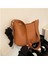 Moda Doku Omuz Çantası Büyük Kapasiteli Retro Bayanlar Messenger Çanta (Yurt Dışından) 1