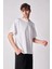 Erkek %100 Pamuk Oversize Kısa Kollu Bisiklet Yaka Tişört 2