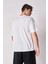 Erkek %100 Pamuk Oversize Kısa Kollu Bisiklet Yaka Tişört 5