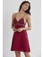 Pierre Cardin 6'lı Penye Modal Gecelik Sabahlık Çeyiz Seti 5025 Bordo 1