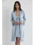 Pierre Cardin 5040 6'lı Modal Gecelik Sabahlık Çeyiz Seti Mist 1